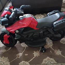 Boys Motorcycle. Ages 1 To 7