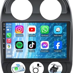 [2+32GB] Car Radio Stereo for Jeep Patriot Compass 2010 2011 2012 2013 2014 2015 2016