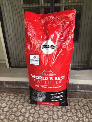 Photo World’s Best Cat Litter Multiple Cat Clumping Litter, 28-lb