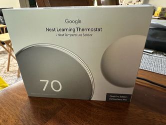 Google Nest Learning Thermostat PRO EDITION