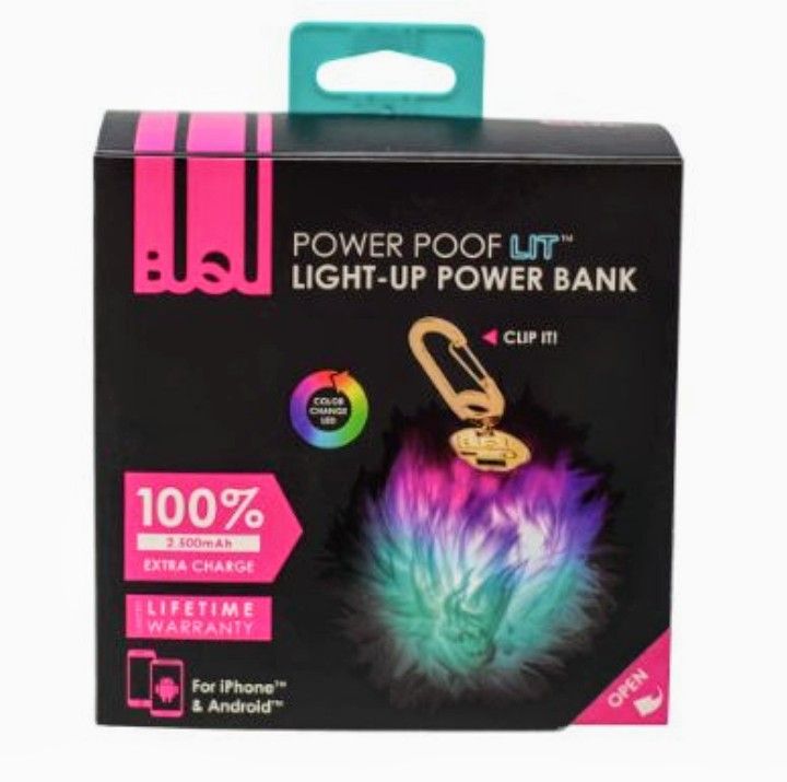 BUQU Power Poof USB Power Bank Glow