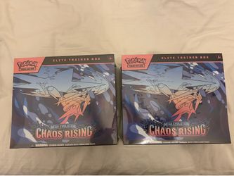Pokemon Chaos Rising ETB- Defects