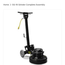  Simiron SG-16 Grinder + SV3 Three-Motor HEPA Vac – Brand New (Never Used)
