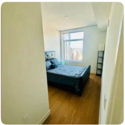 Mattress And Box spring Size Queen With Bedframe 