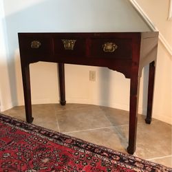 Beautiful antique oriental table w/3 drawers