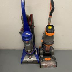 Hoover Vacuum Cleaner and Bissell Carpet Shampooer