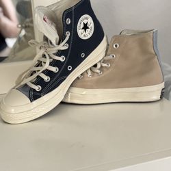 Converse High Top Sneakers, Worn Once Like New Condition, Size 8