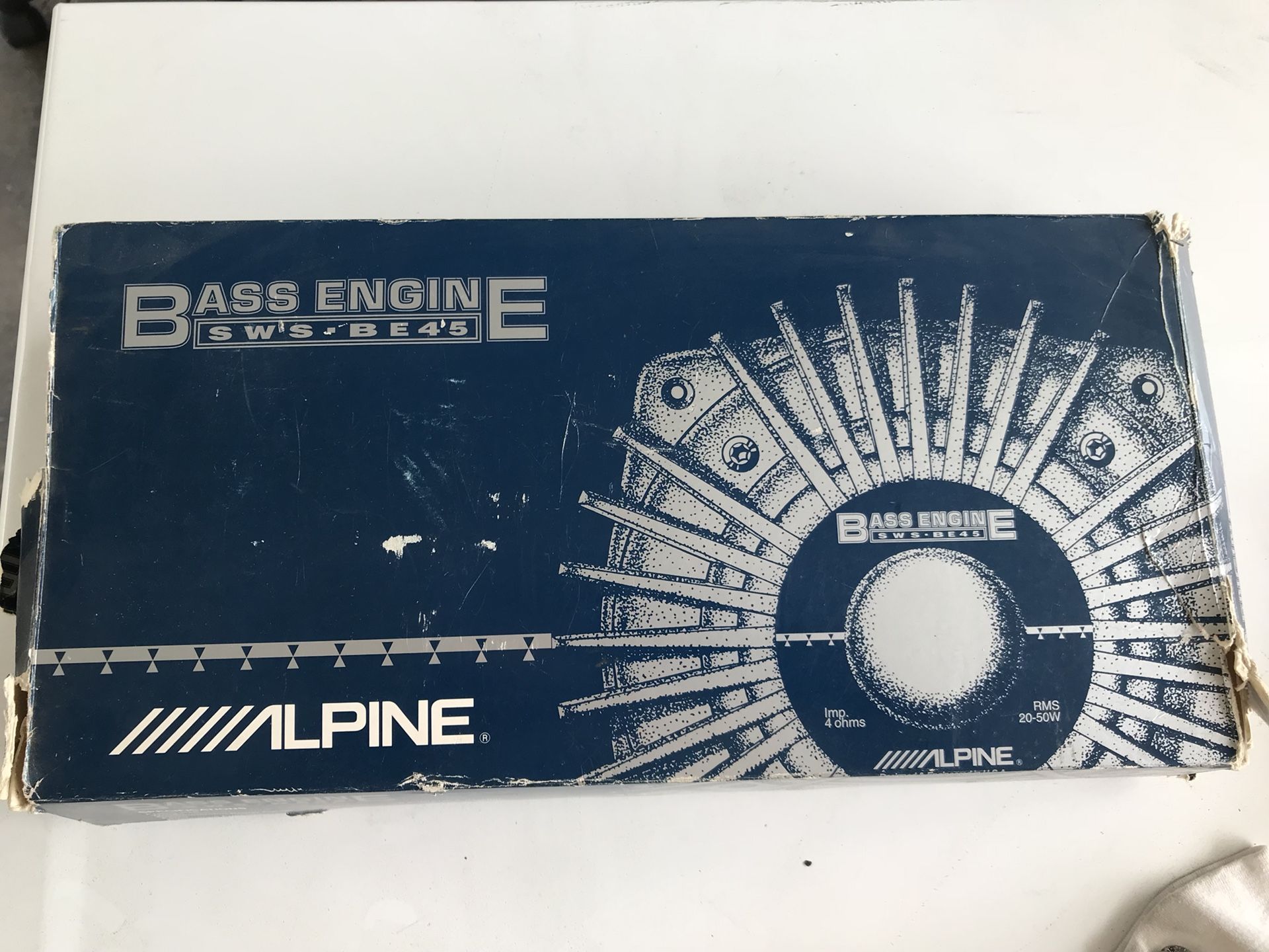 Alpine Bass Engine Speakers Shakers