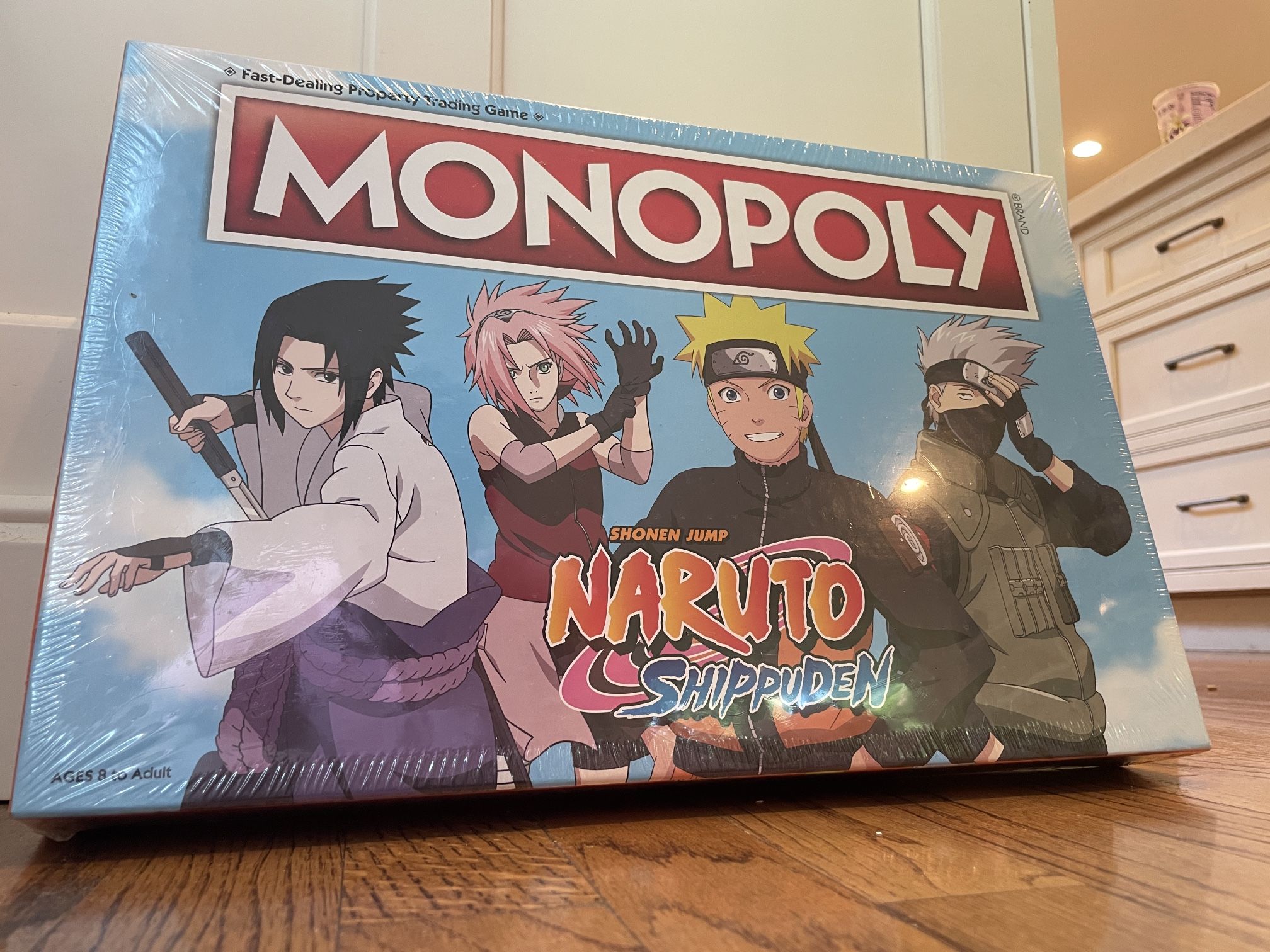 New!  Shonen Jump Naruto Shippuden Edition Monopoly Board Game-Factory SEALED  The product is a new Shonen Jump Naruto Shippuden Edition Monopoly boar