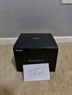 Brand New Fujifilm X100VI Silver Open Box
