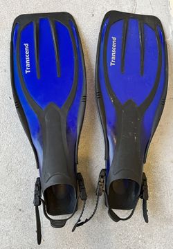 Transcend Diving Snorkeling Fins Size L-XL