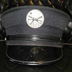 Vintage Firemans Dress Cap