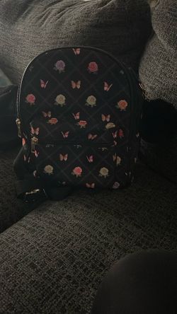 Rose And Butterfly Mini Backpack 