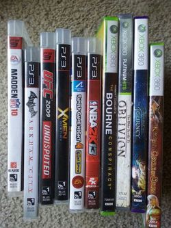 Ps3 xbox games $30