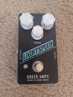 Greer Lightspeed pedal