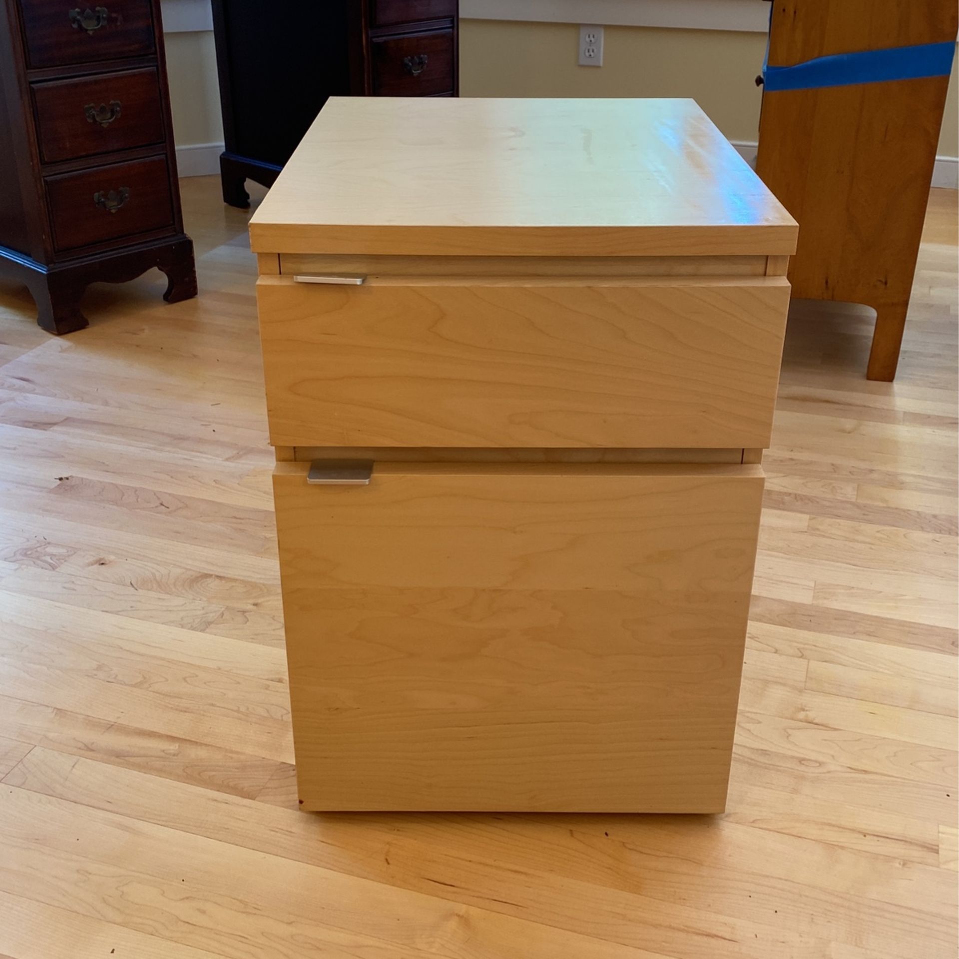 Two Ikea 2 Drawer Filing Cabinets