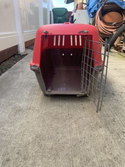 Red and grey Cat Carrier