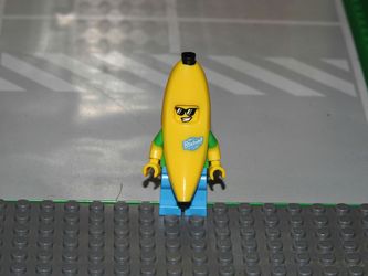 Lego banana guy minifig