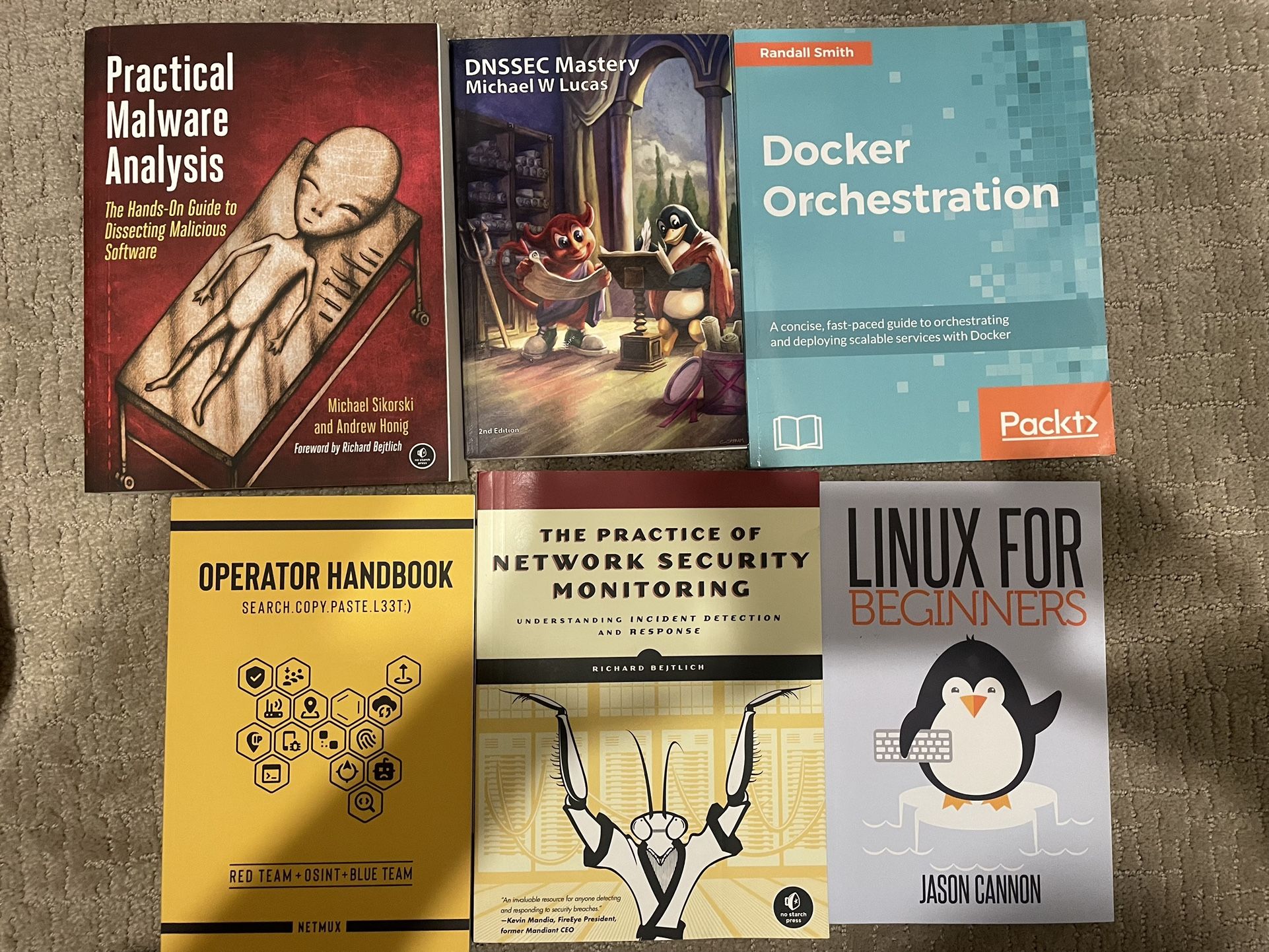 Cybersecurity / Information Technology Books
