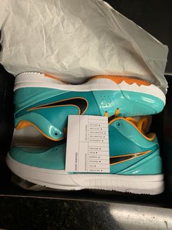 Size 12 Undefeated X Kobe 4 proto Brand new with box! Goat  display picture 3