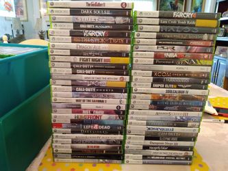 Xbox 360 games 10$ Each 3 for 25$
