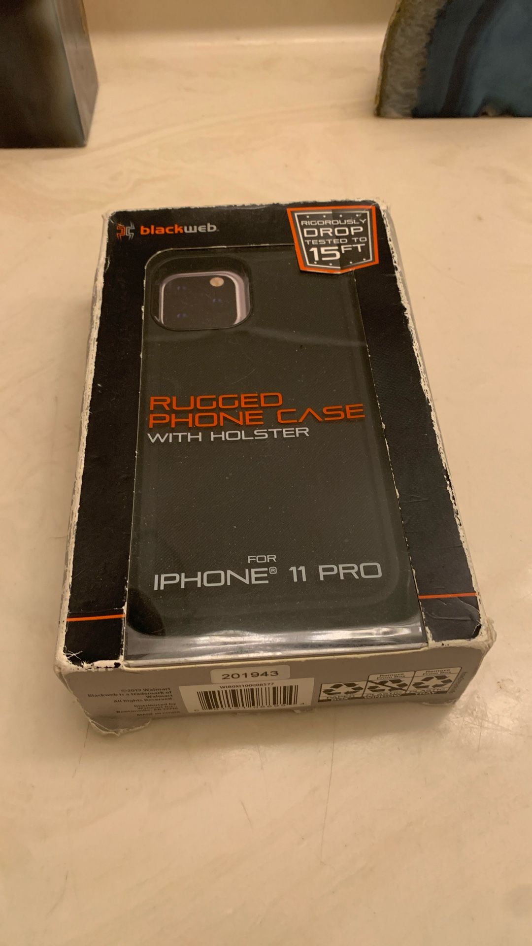 Blackweb RUGGED PHONE CASE WITH HOLDTER FOR IPHONE 11 PRO