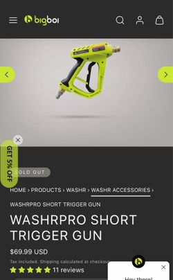 BigBoi WASHRPRO SHORT TRIGGER