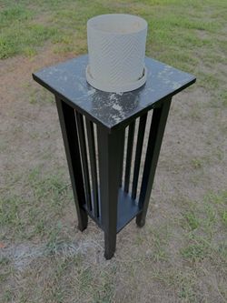 Wood, Plant Stand, or pedestal for statue