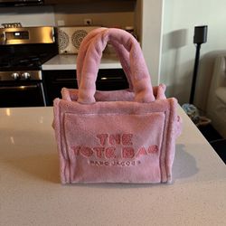 Marc Jacobs Terry Small Pink Tote Bag