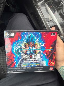 Dragon ball Super card game fusion world dual evolution FBO9 booster box sealed