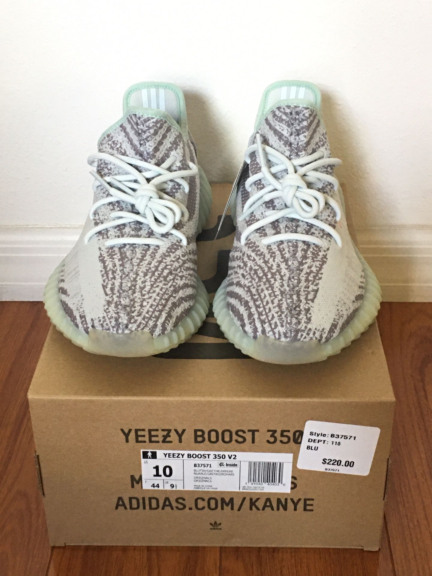 Yeezy Boost 350 Blue Tint Size 10 Men’s 