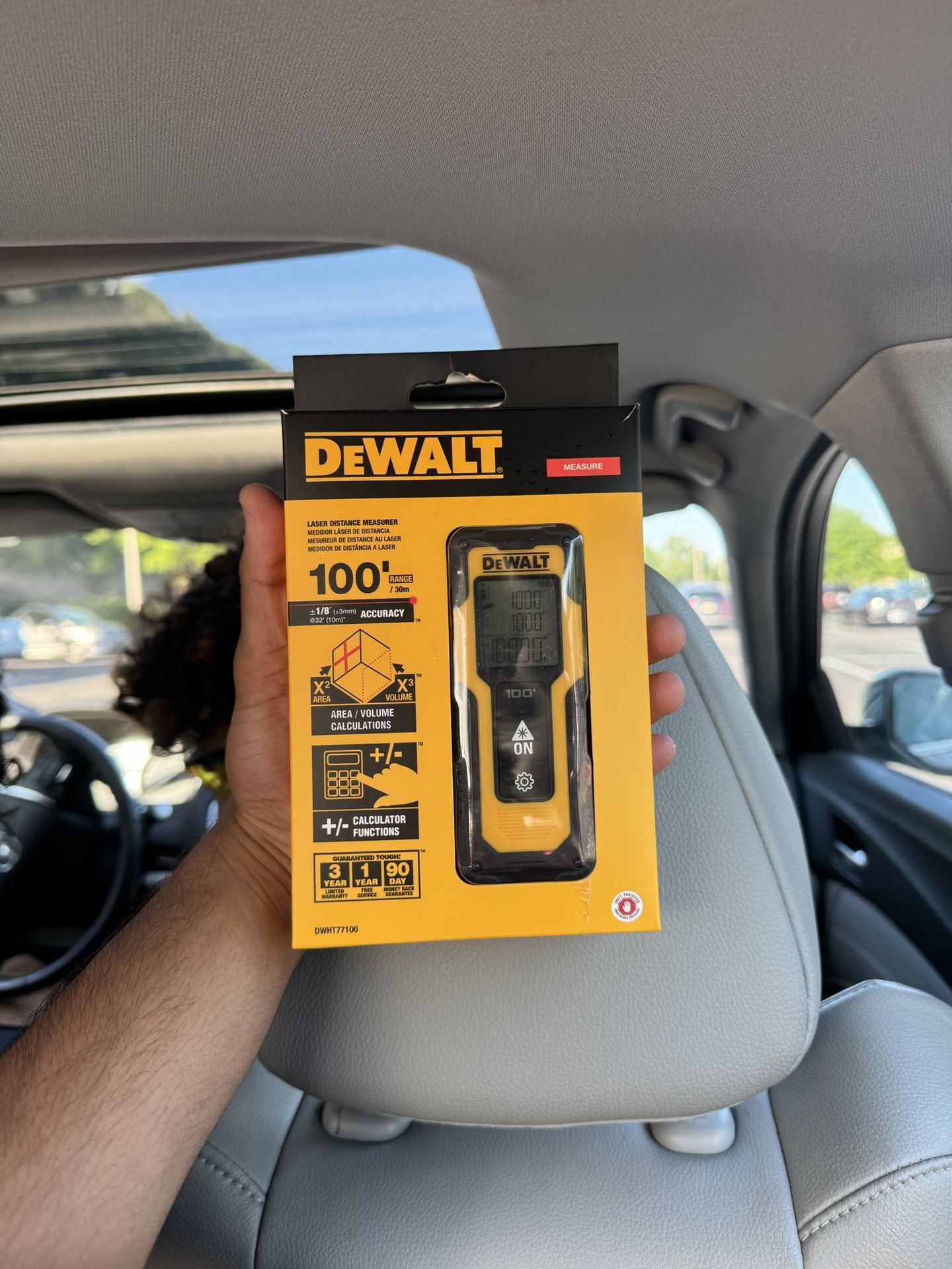 100 ft. Laser Distance Measurer