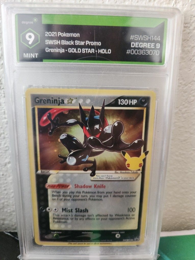 Greninja #swsh144, Degree Grade Mint 9
