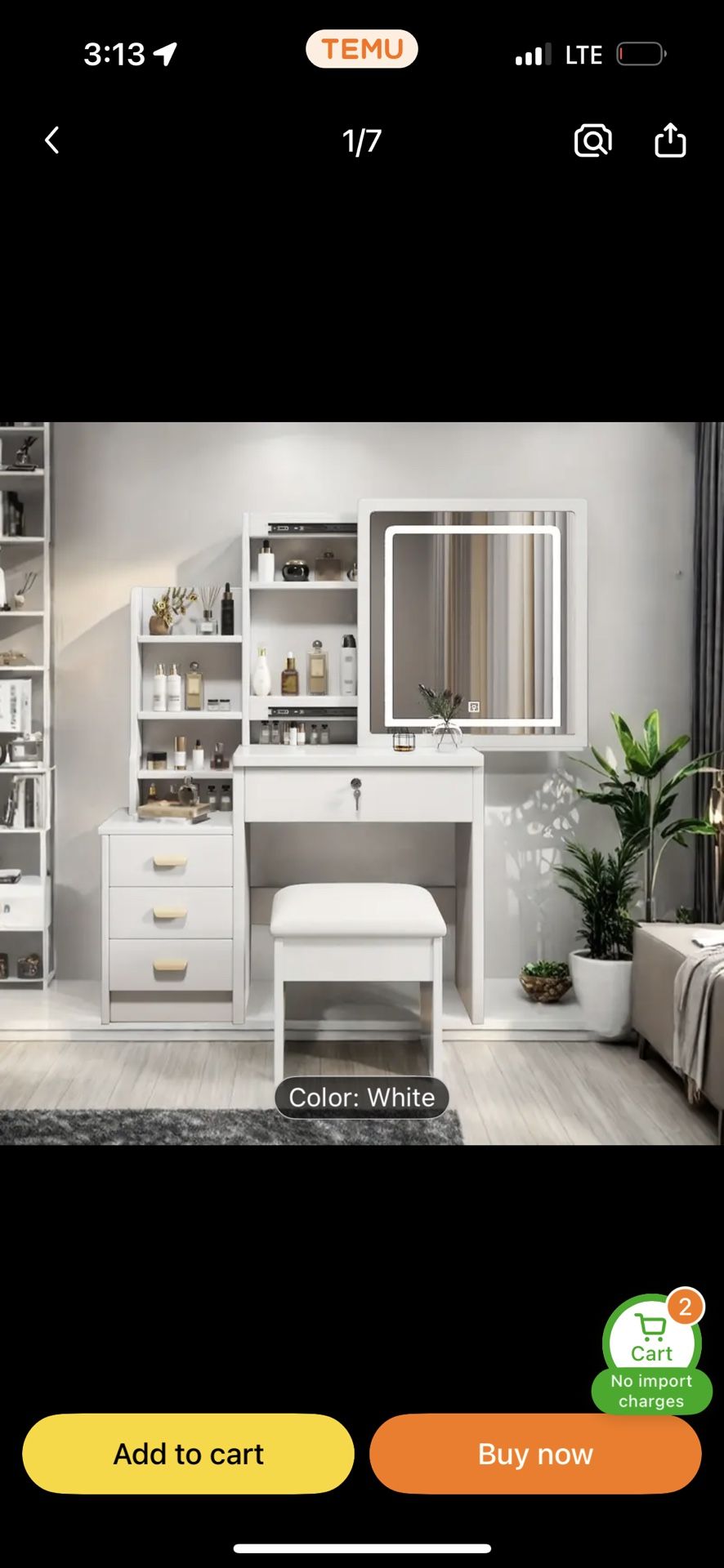 Vanity Mirror Brand New