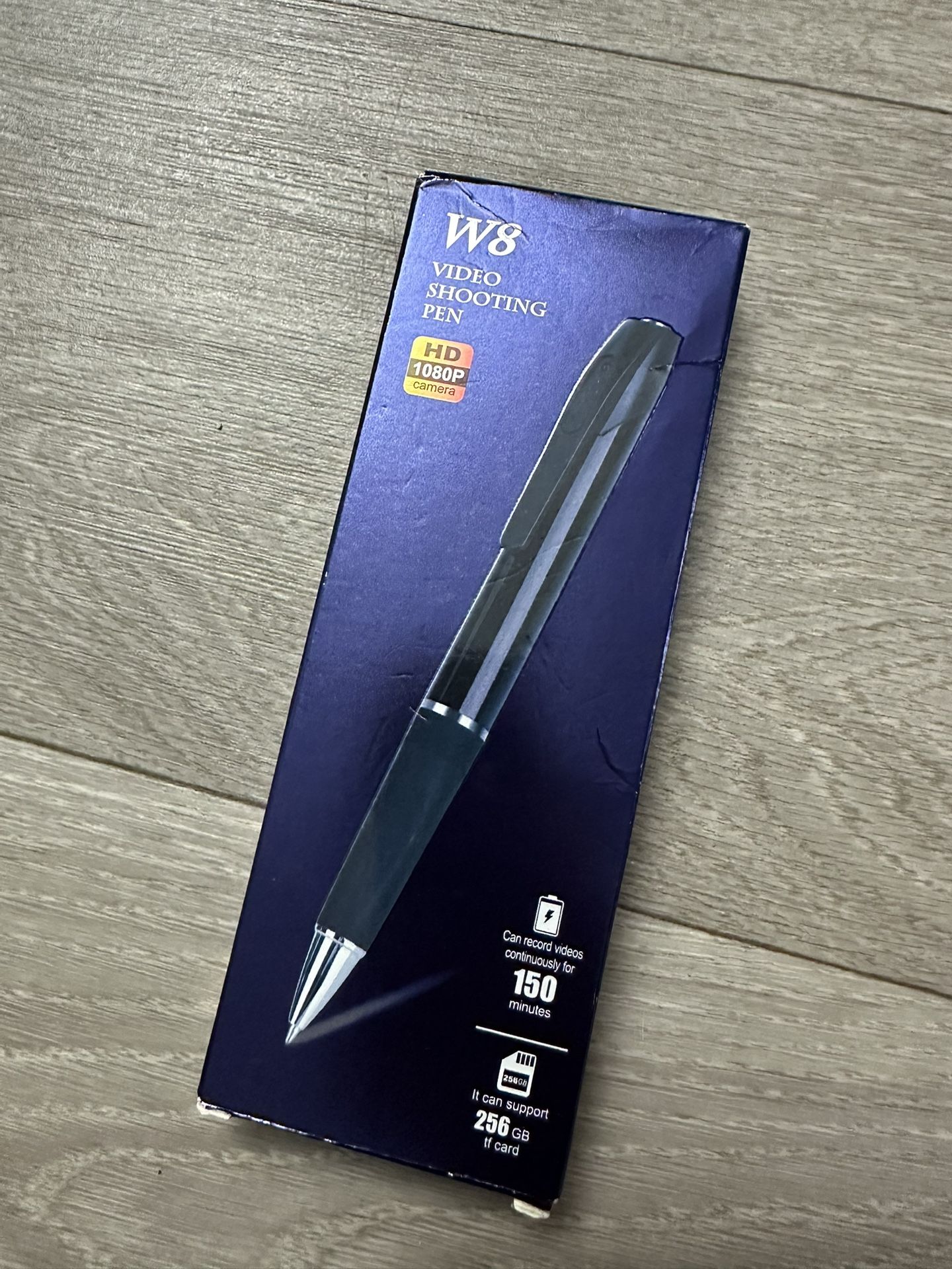 Mini Hidden HD 1080P Video Pen, Spy Gear Body Camera Portable Camera Pen