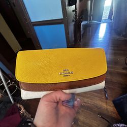 Coach Double Flap Wallet 