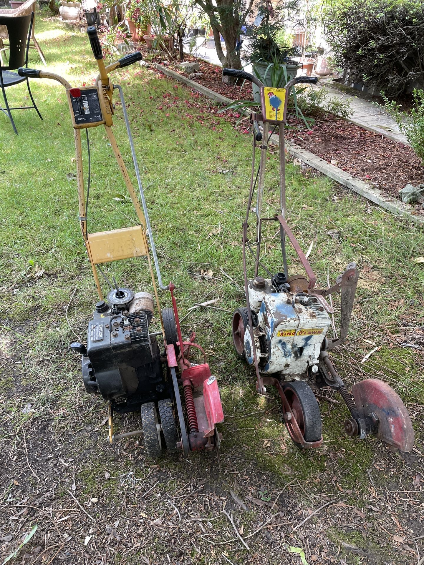 Old Edgers Been In A Shed For Years