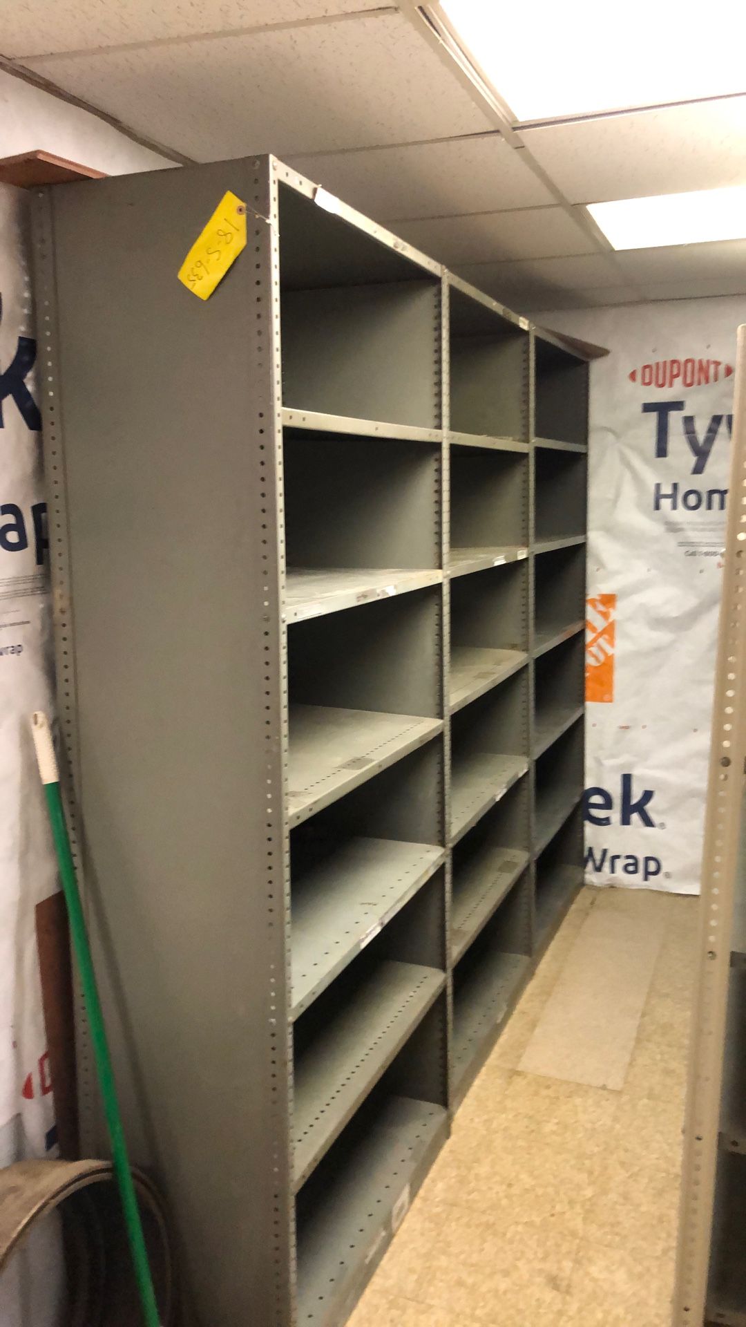 Heavy Duty Metal government shelving
