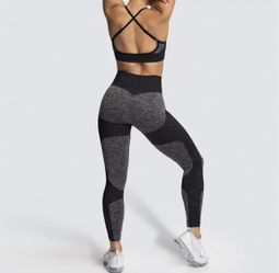Gym Flex Butt Lift High Waisted Set
