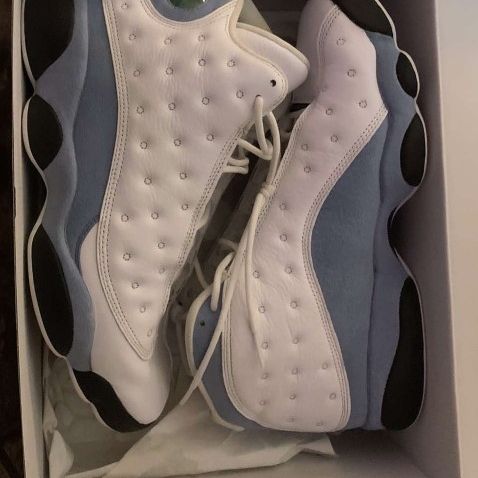 Jordans 13 Retro Blue/White