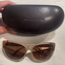 Women’s Michael Kors Rose Gold Tortoise Sun glasses 