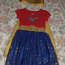 Disfraz De Wonder Woman Para Niña Talla 2