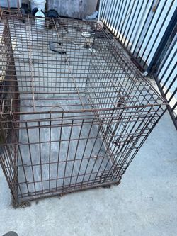 Dog Cage needs painting 24”x36”