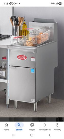 Deep fryers.