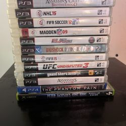 PS3 Games $5 Each