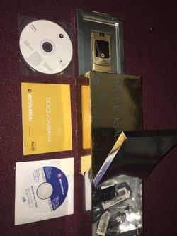 MOTOROLA V3i GSM AT&T GOLD DOLCE & GABBANA ***Best Offers***