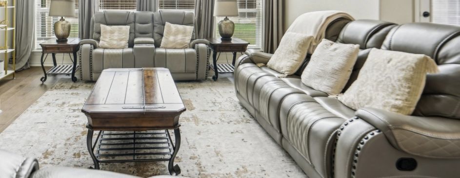 8pc Leather Power Reclining Living Room Set