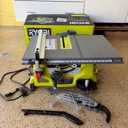 RYOBI 13 Amp 8-1/4 in. Compact Portable Corded Jobsite Table Saw (No Stand)