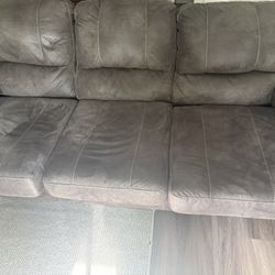 Dark Grey Three Seat Couch