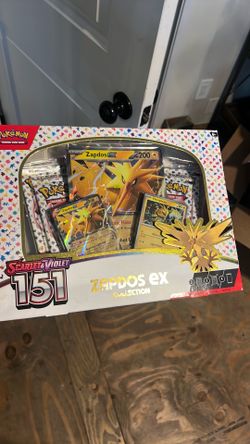 Zapdos ex 151 box